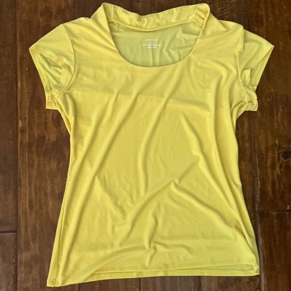 Grace Women’s Yellow Blouse - Size Large